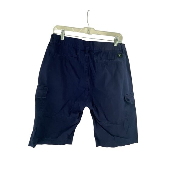 Guess Mens Navy Blue Cargo Shorts Size 32 Cotton Casual Summer Gorpcore Hiking - Picture 2 of 7